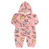 Newborn Girls Full Sleeves Romper JA41-47 (12) - Pink, Kids, NB Girls Rompers, Chase Value, Chase Value