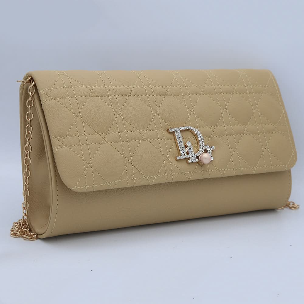 Women's Fancy Clutch 6960 - Beige, Women, Clutches, Chase Value, Chase Value