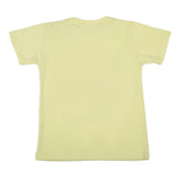 Boys Half Sleeves T-Shirt - Lemon, Kids, Boys T-Shirts, Chase Value, Chase Value