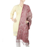 Women's 4 Border Polka Shawl - Red, Women, Shawls And Scarves, Chase Value, Chase Value