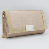 Women's Fancy Clutch 6913 - Peach, Women, Clutches, Chase Value, Chase Value
