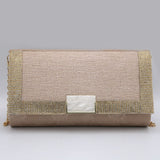 Women's Fancy Clutch 6913 - Peach, Women, Clutches, Chase Value, Chase Value