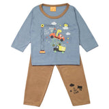 Boys Full Sleeves Suit - Steel-Blue, Boys Sets & Suits, Chase Value, Chase Value