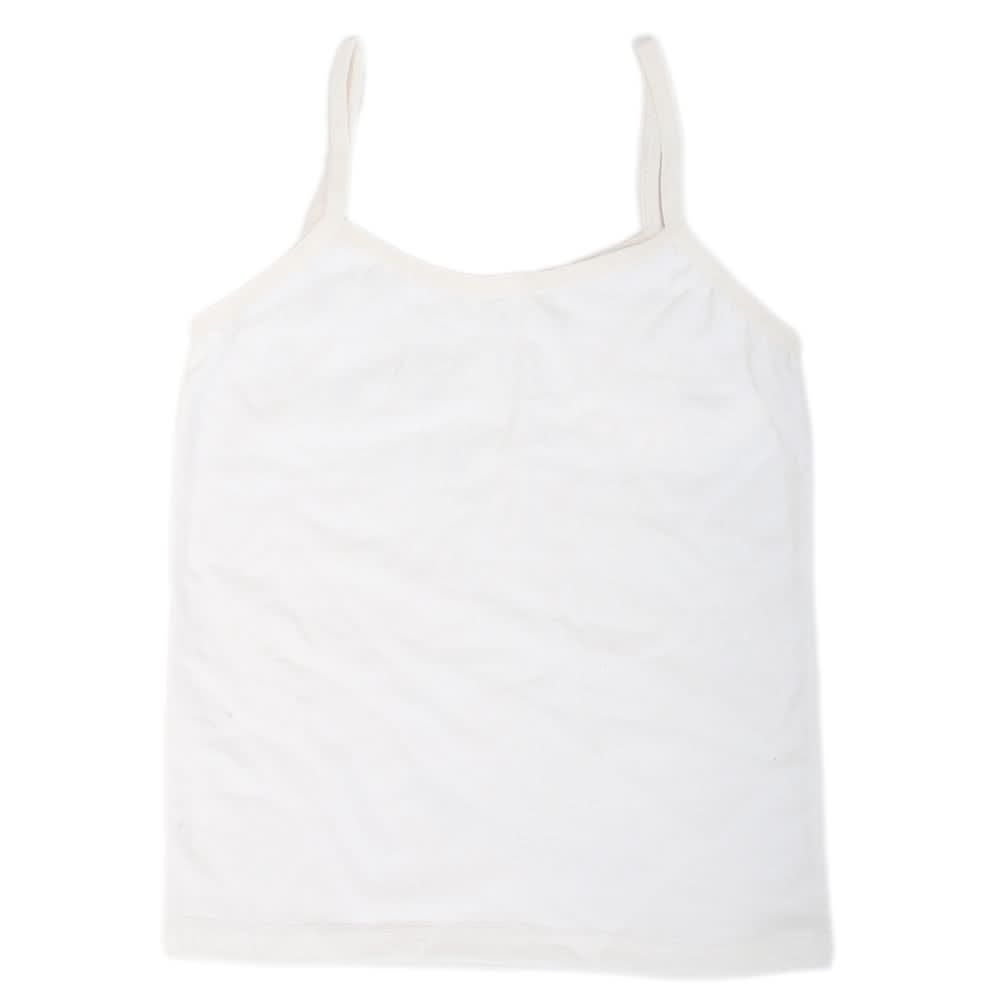 Girls Shameez - White, Kids, Shameez Camisole And Biddies, Chase Value, Chase Value