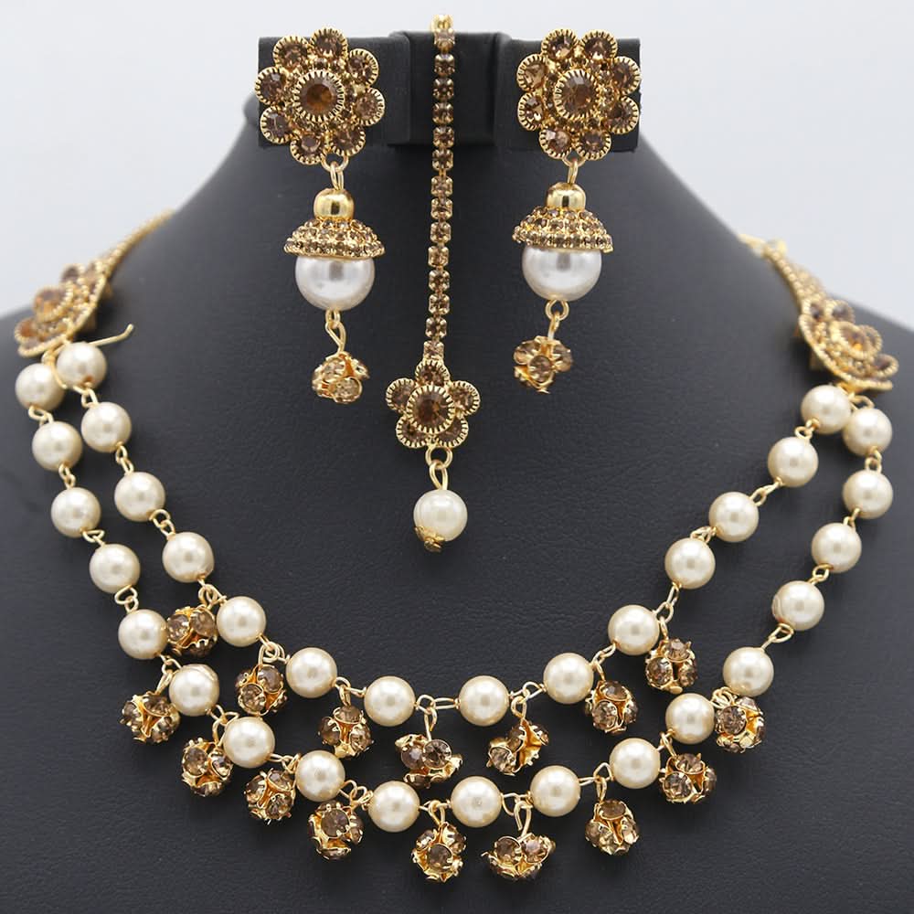 Women's Fancy Jewellery Set - Copper, Women, Jewellery Set, Chase Value, Chase Value