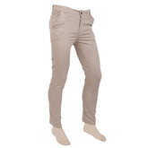 Men's Basic Cotton Chino Pant - Beige, Men, Casual Pants And Jeans, Chase Value, Chase Value