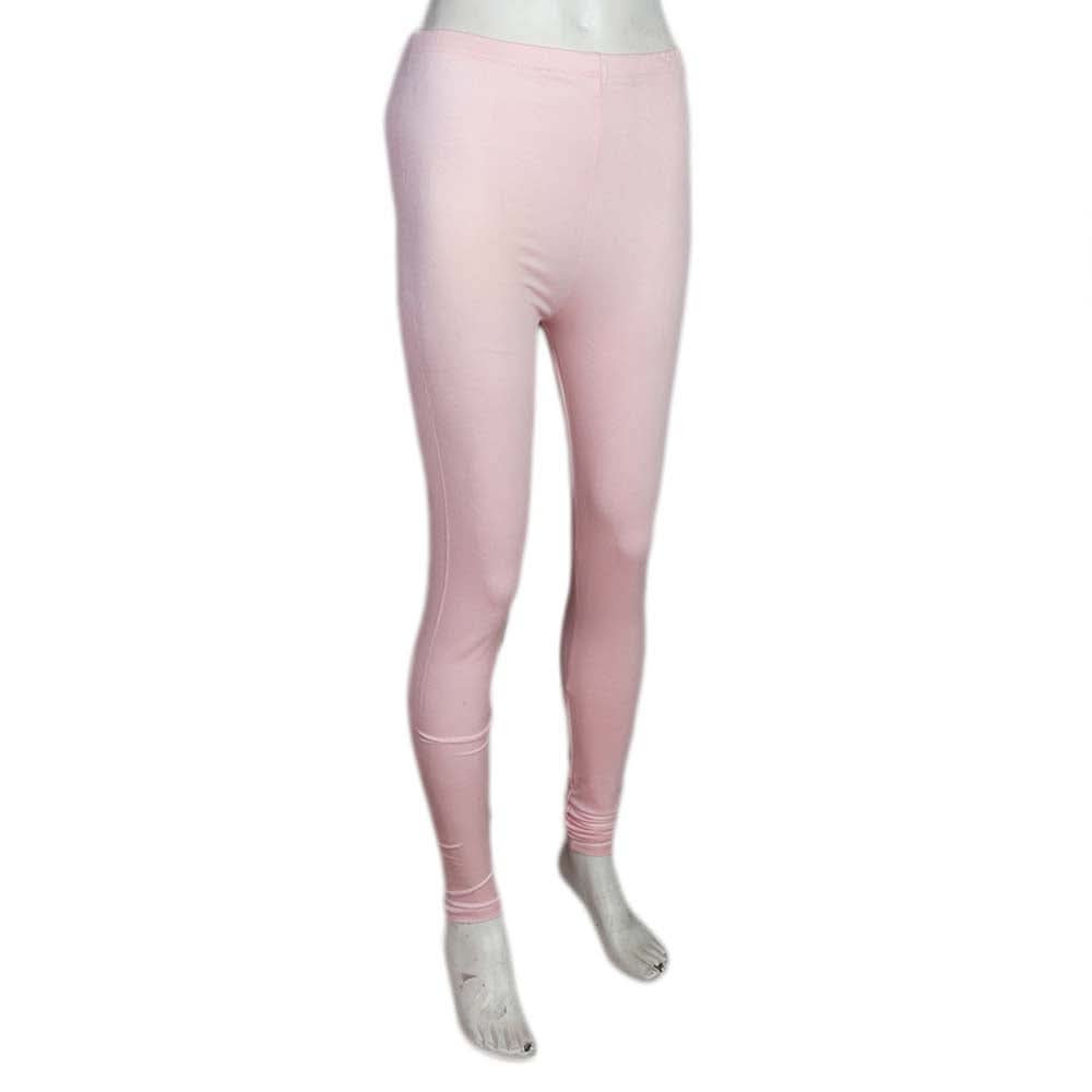 Women's Plain Tights - Light Pink, Women, Pants & Tights, Chase Value, Chase Value