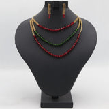Women's Jewellery Set - Red, Women, Jewellery Set, Chase Value, Chase Value