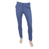 Men's Basic Cotton Chino Pant - Blue, Men, Casual Pants And Jeans, Chase Value, Chase Value
