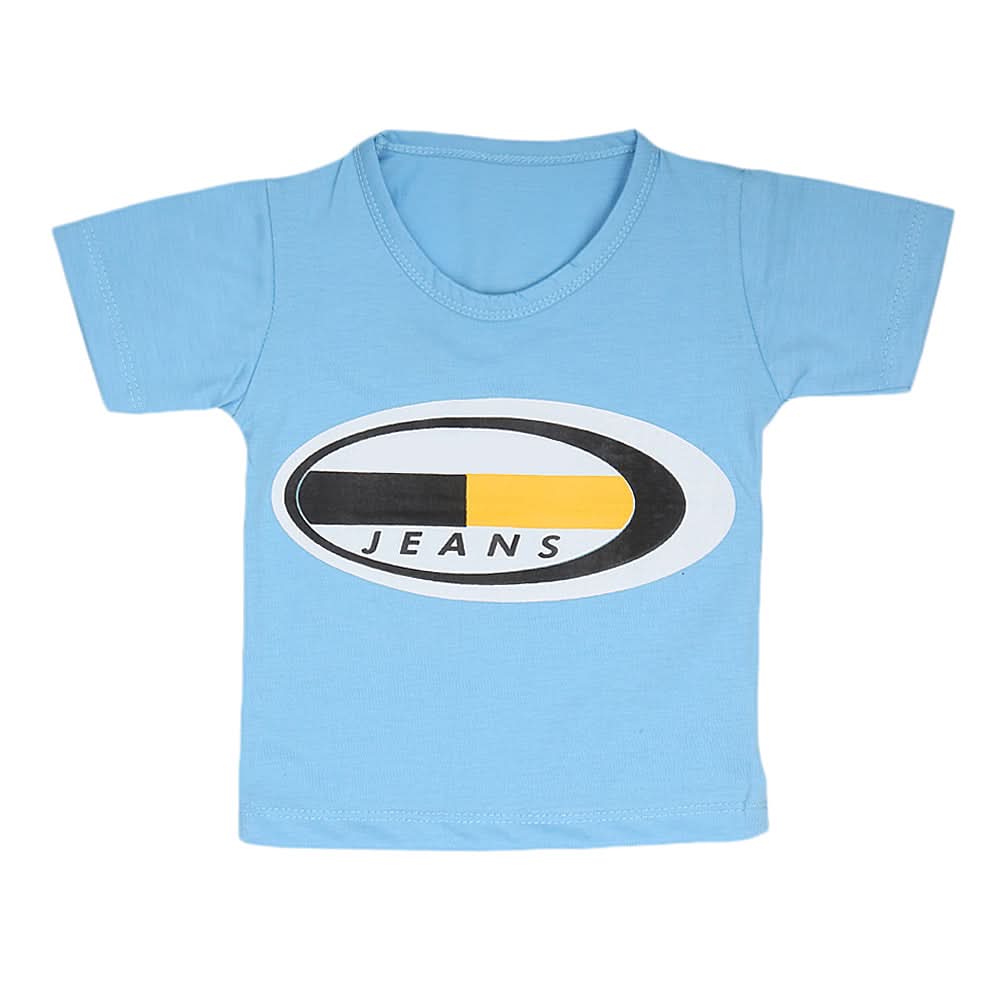 Boys Half Sleeves T-Shirt 14-24 - Blue, Kids, Boys T-Shirts, Chase Value, Chase Value