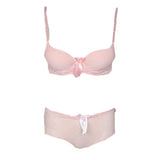 Women's Foam Bra & Panty Set - Peach, Women, Bra And Panty Sets, Chase Value, Chase Value