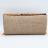 Women's Fancy Clutch 6804 - Coffee, Women, Clutches, Chase Value, Chase Value