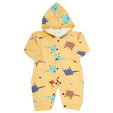 Newborn Boys Full Sleeves Romper JA41-47 (5) - Yellow, Kids, NB Boys Rompers, Chase Value, Chase Value