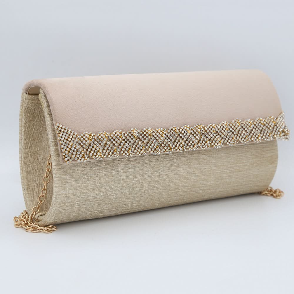 Women's Fancy Clutch 6804 - Fawn, Women, Clutches, Chase Value, Chase Value