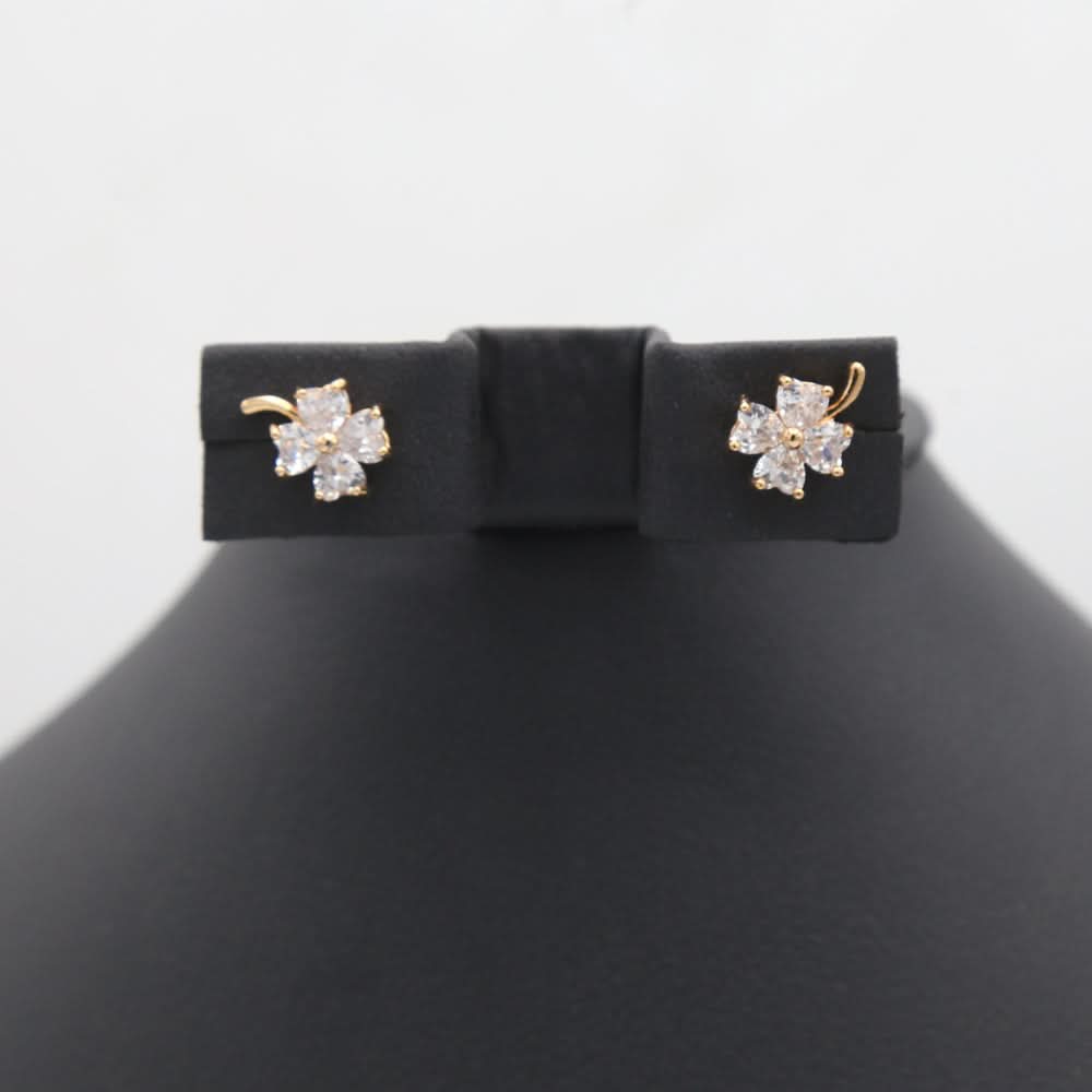 Women's Ear Tops - Golden, Women, Earrings & Tops, Chase Value, Chase Value