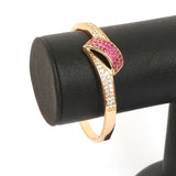 Women's-Xuping Bangles-Golden-A, Women, Bangles & Bracelets, Chase Value, Chase Value