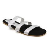 Women's Fancy Slippers R-204 - Silver, Women, Slippers, Chase Value, Chase Value