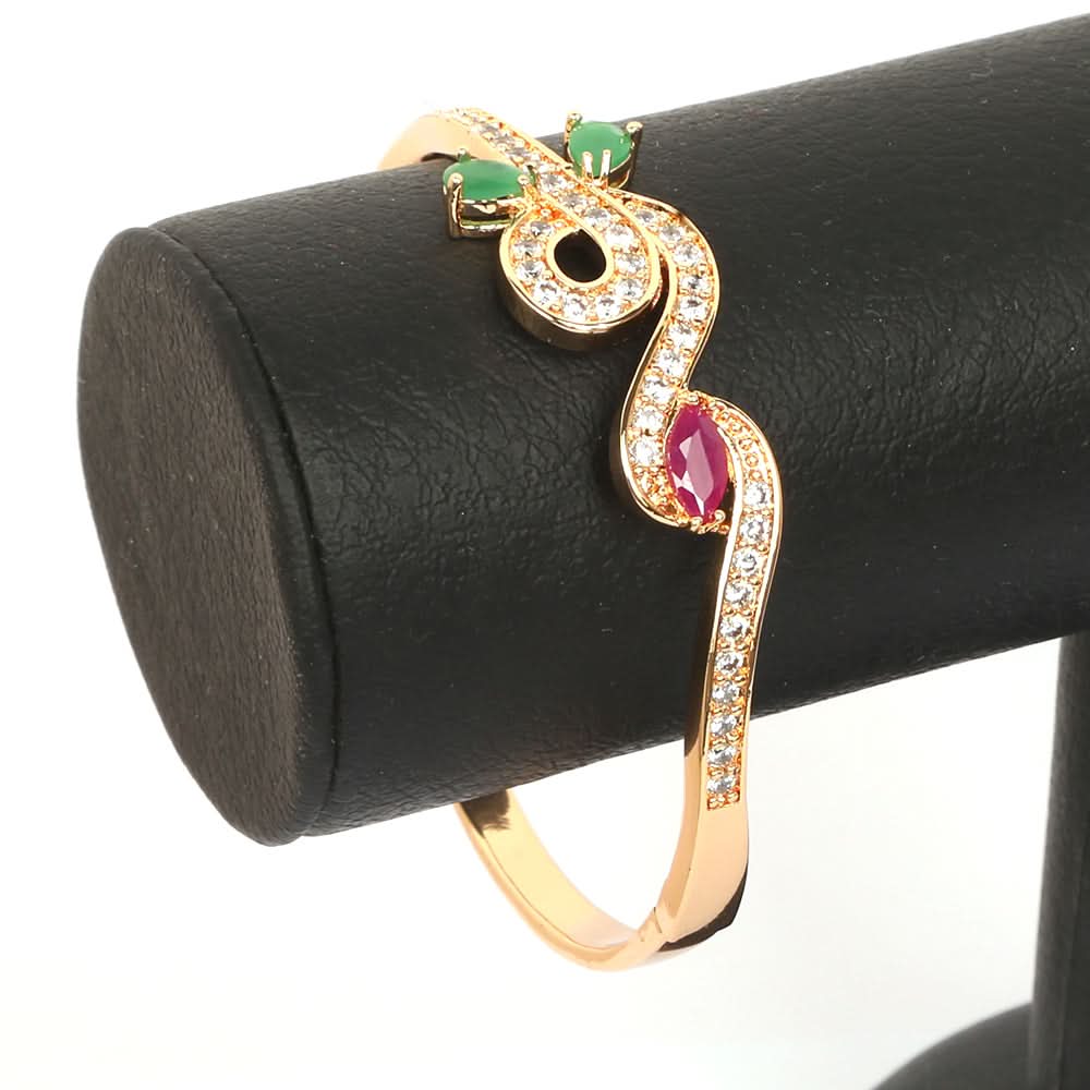 Women's-Xuping Bangles-Golden-D, Women, Bangles & Bracelets, Chase Value, Chase Value