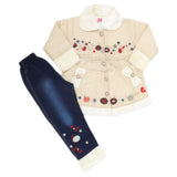 Girls Full Sleeves Pant Suit - Fawn, Kids, Girls Sets And Suits, Chase Value, Chase Value