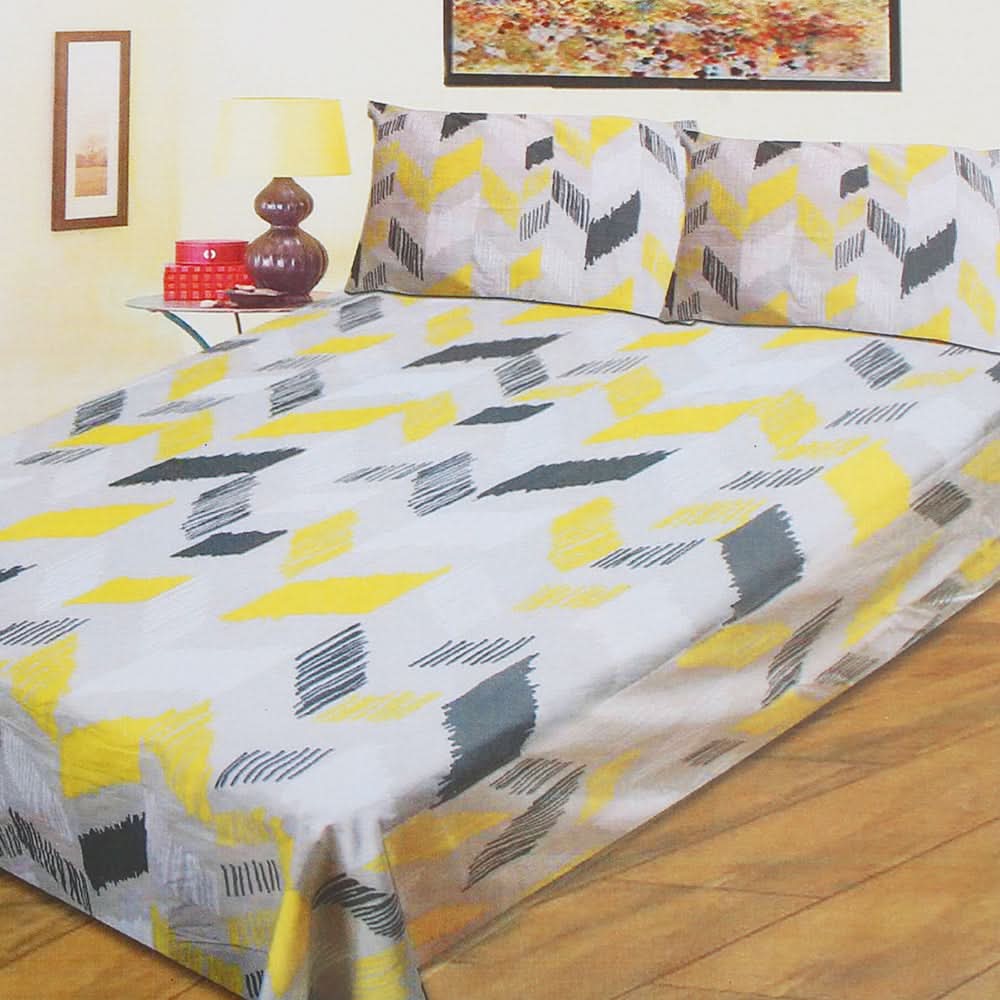Printed Double Bed Sheet - Multi, Home & Lifestyle, Double Bed Sheet, Chase Value, Chase Value