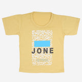 Boys Half Sleeves T-Shirt 14-24 - Mustard, Kids, Boys T-Shirts, Chase Value, Chase Value