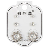 Women's-Tops-Silver-I, Women, Earrings & Tops, Chase Value, Chase Value