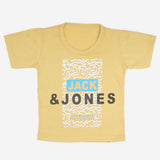 Boys Half Sleeves T-Shirt 14-24 - Mustard, Kids, Boys T-Shirts, Chase Value, Chase Value