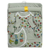Newborn Gift Set 8Pcs - Light Green, Baby Care, Chase Value, Chase Value