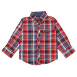 Boys Full Sleeves Shirt - Red, Boys Shirts, Chase Value, Chase Value