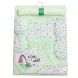 Newborn Gift Set 8 Pcs - Light Green, Baby Care, Chase Value, Chase Value