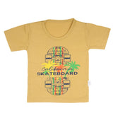 Boys Half Sleeves T-Shirt 14-24 - Mustard, Kids, Boys T-Shirts, Chase Value, Chase Value