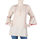 Women's Embroidered Western Top - Fawn, Women, T-Shirts And Tops, Chase Value, Chase Value