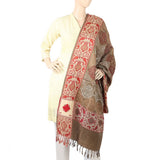 Women's Silki Jaal Shawl - Brown, Women, Shawls And Scarves, Chase Value, Chase Value