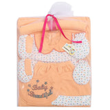 Newborn Gift Set 8 Pcs - Orange, Baby Care, Chase Value, Chase Value