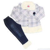 Girls Full Sleeves Pant Suit - Grey, Kids, Girls Sets And Suits, Chase Value, Chase Value