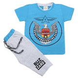 Boys Short Suit - Blue, Kids, Boys Sets And Suits, Chase Value, Chase Value