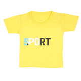 Boys Half Sleeves T-Shirt 14-24 - Yellow, Kids, Boys T-Shirts, Chase Value, Chase Value