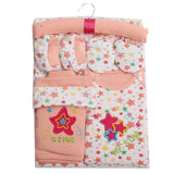 Newborn Fancy Gift Set 8Pcs - Light Pink, Baby Care, Chase Value, Chase Value