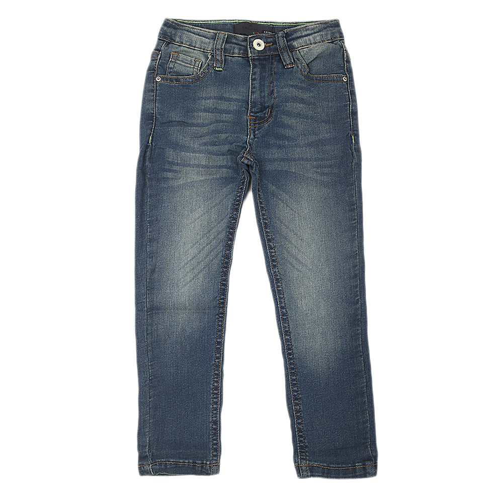 Girls Eminent Denim Pant - Steel-Blue, Kids, Girls Pants And Capri, Chase Value, Chase Value