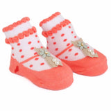 Newborn Booties - Peach, Kids, NB Shoes And Socks, Chase Value, Chase Value