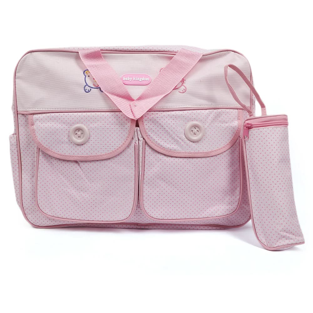 Baby Bag Button Style Jumbo - Pink, Kids, Maternity & Sleeping Bag, Chase Value, Chase Value