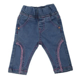 Newborn Girls Denim Pant C-10 - Light Blue, Kids, NB Girls Shorts Skirts And Pants, Chase Value, Chase Value