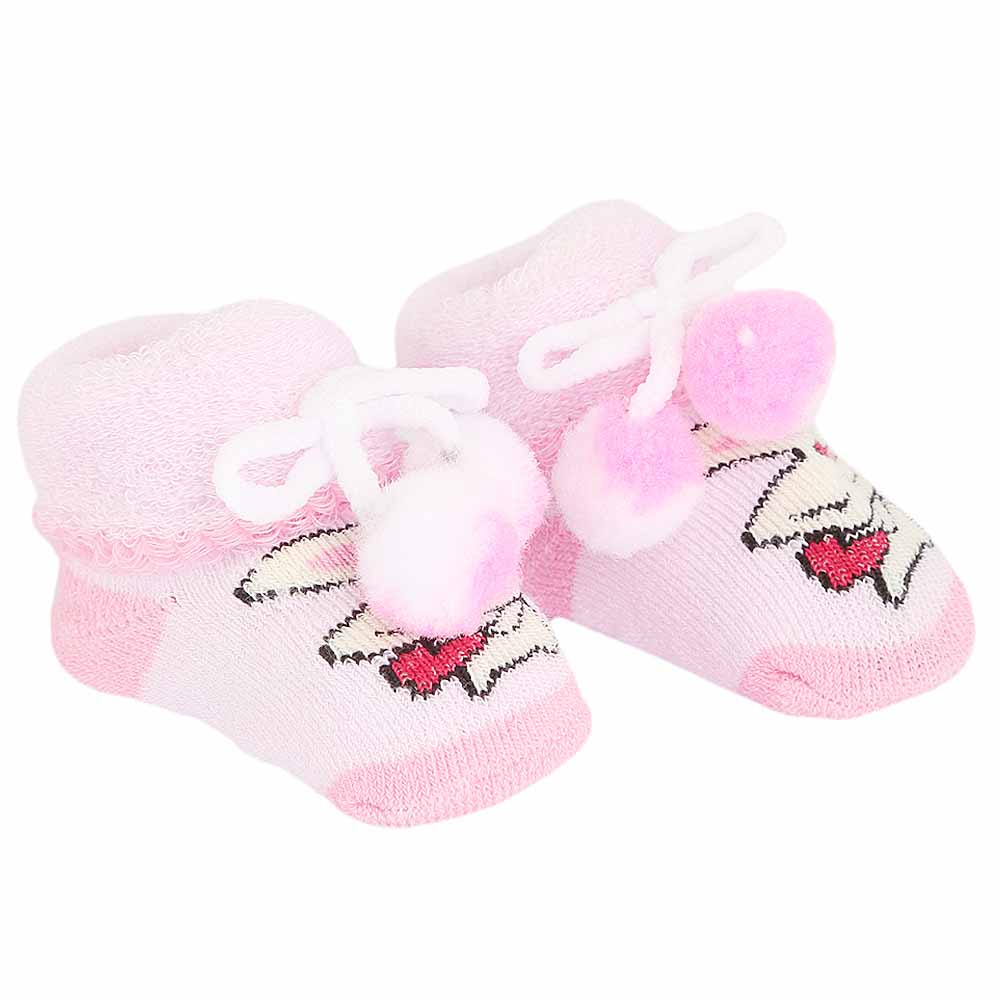 Newborn Booties - Pink, Kids, NB Shoes And Socks, Chase Value, Chase Value