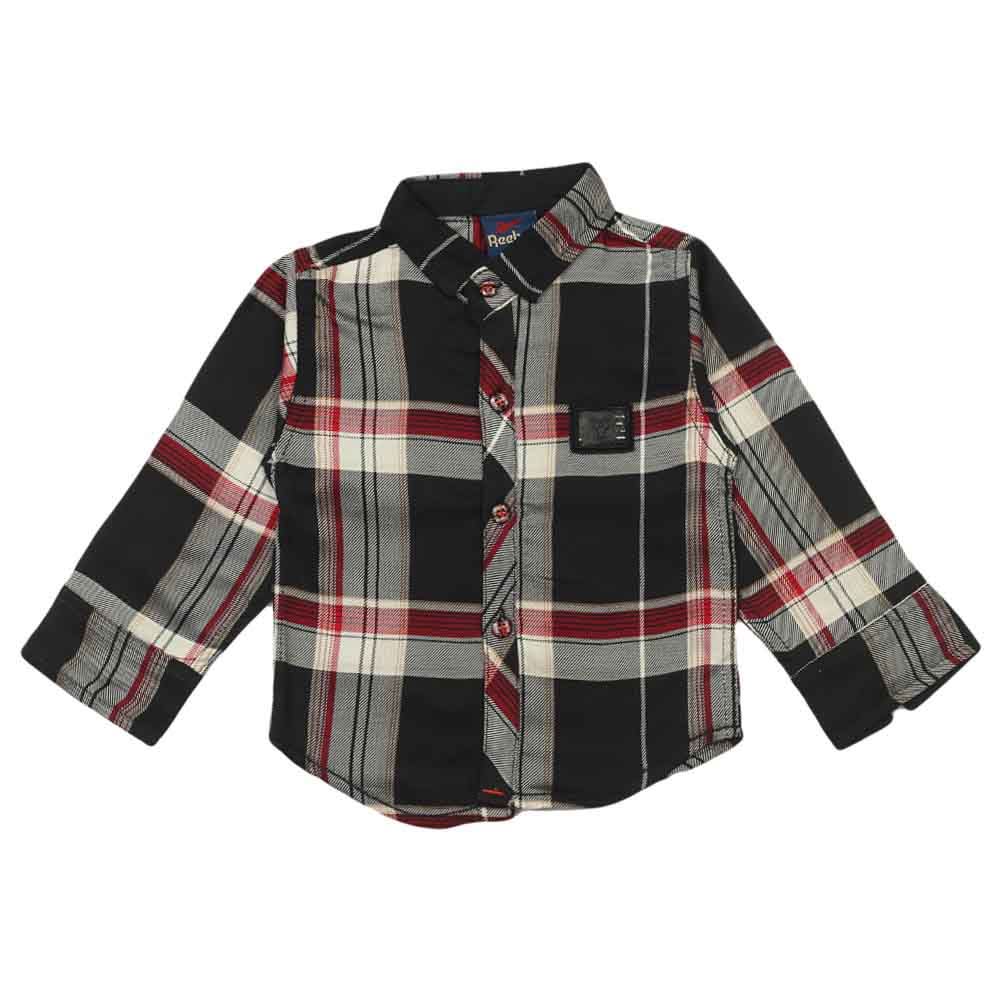 Boys Full Sleeves Shirt - Black, Boys Shirts, Chase Value, Chase Value
