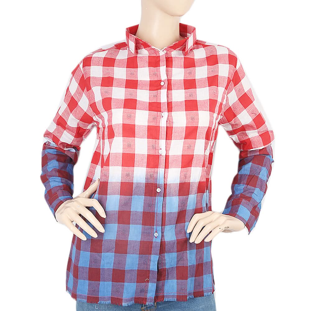 Women's Western Top - Red, Women, T-Shirts And Tops, Chase Value, Chase Value