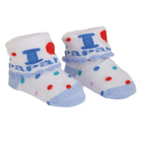 Newborn Booties - Light Blue, Kids, NB Shoes And Socks, Chase Value, Chase Value