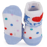 Newborn Booties - Light Blue, Kids, NB Shoes And Socks, Chase Value, Chase Value