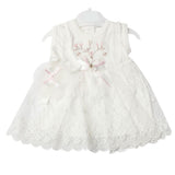 Newborn Girls Frock - White, Newborn Girls Frocks, Chase Value, Chase Value