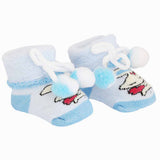 Newborn Booties - Blue, Kids, NB Shoes And Socks, Chase Value, Chase Value