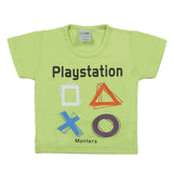 Newborn Boys Half Sleeves T-Shirt - Green, Kids, Newborn Boys Shirts And T-Shirts, Chase Value, Chase Value